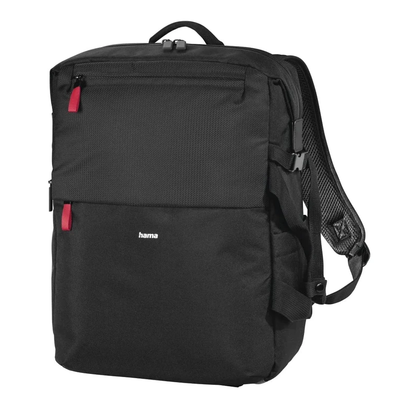 Hama Unisex Matera Camera Backpack (Pack of 1), black, 30 x 14 x 35 cm, 30cm x 14cm x 35cm