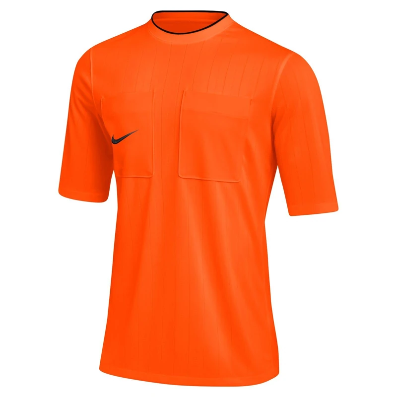 NIKE DH8024-819 M NK DF REF II JSY SS 22 T-Shirt Men's Safety Orange/Black Size M