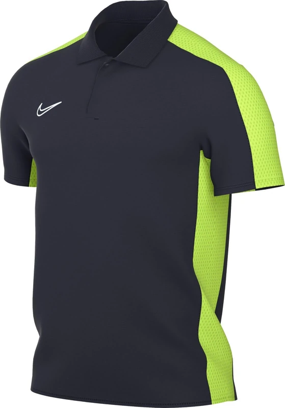 NIKE DR1346-452 M NK DF ACD23 POLO SS Polo shirt Men's OBSIDIAN/VOLT/WHITE Size L