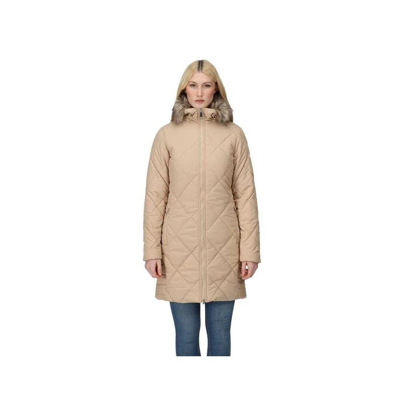 Regatta Womens/Ladies Fritha II Insulated Parka (14 UK) (Moccasin Brown)