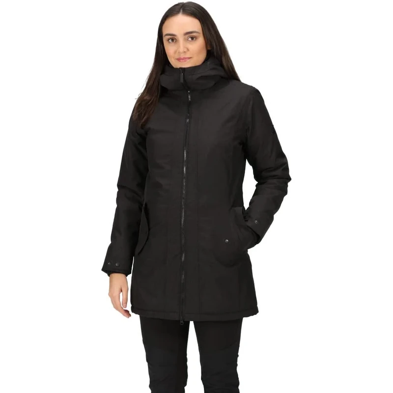 Regatta Women's Voltera Iv Jackets Waterproof Insulated, Black, 10 UK
