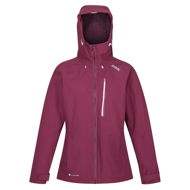Regatta Womens Waterproof Jacket Amaranth Haze L