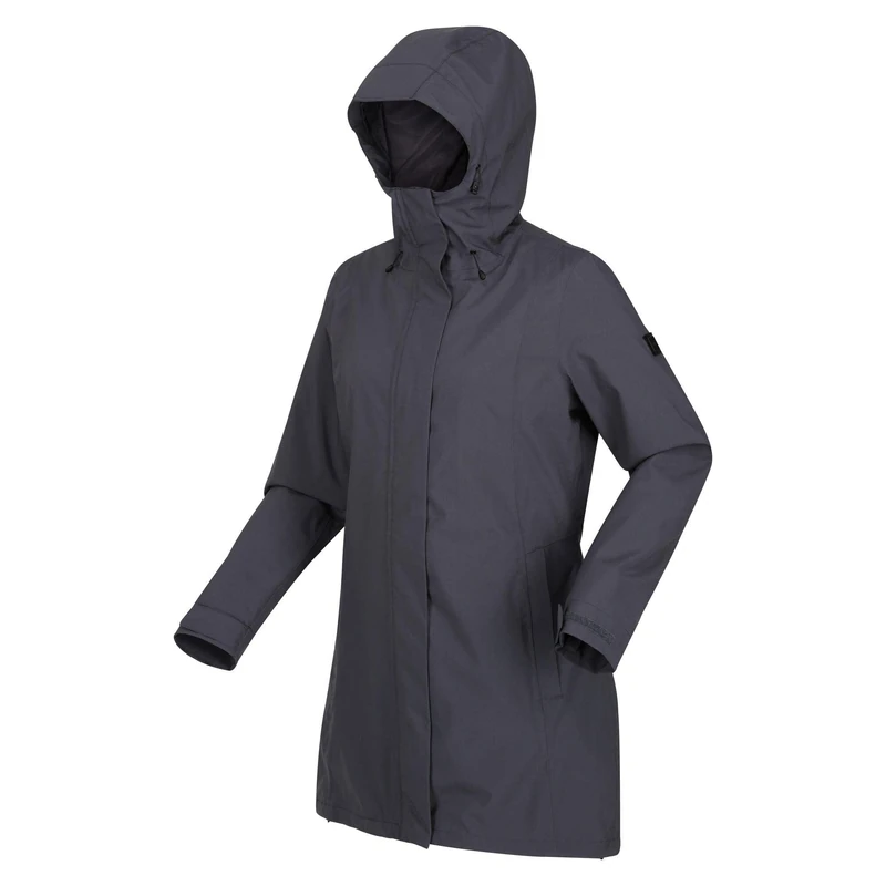 Regatta Womens/Ladies Denbury III 2 in 1 Waterproof Jacket (12 UK) (Seal Grey)