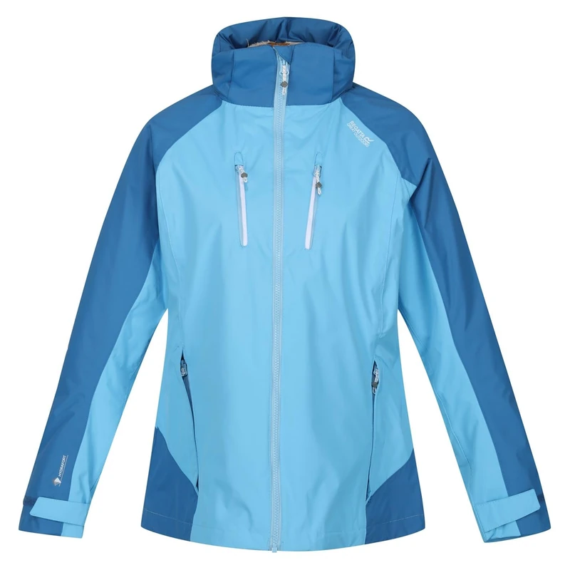 Regatta Womens Lalita Waterproof Jacket Anorak Ethereal/Val 12