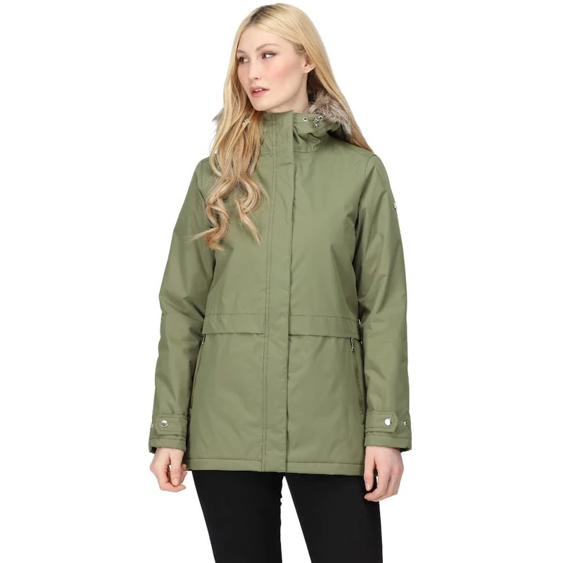 Regatta Myla II Women's Waterproof Insulated Jackets, Hood, XS