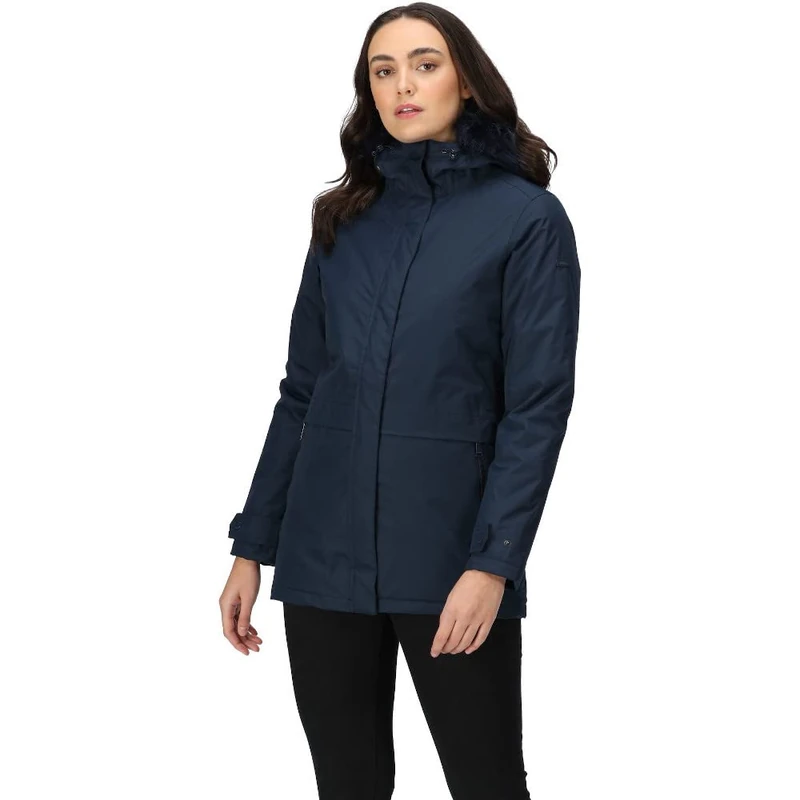 Regatta Womens/Ladies Myla II Parka (10 UK) (Navy)