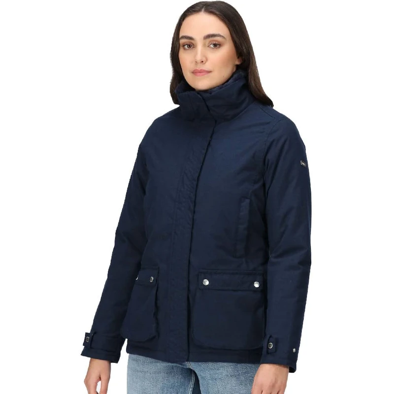 Regatta Womens Leighton Waterproof Jackets Navy L