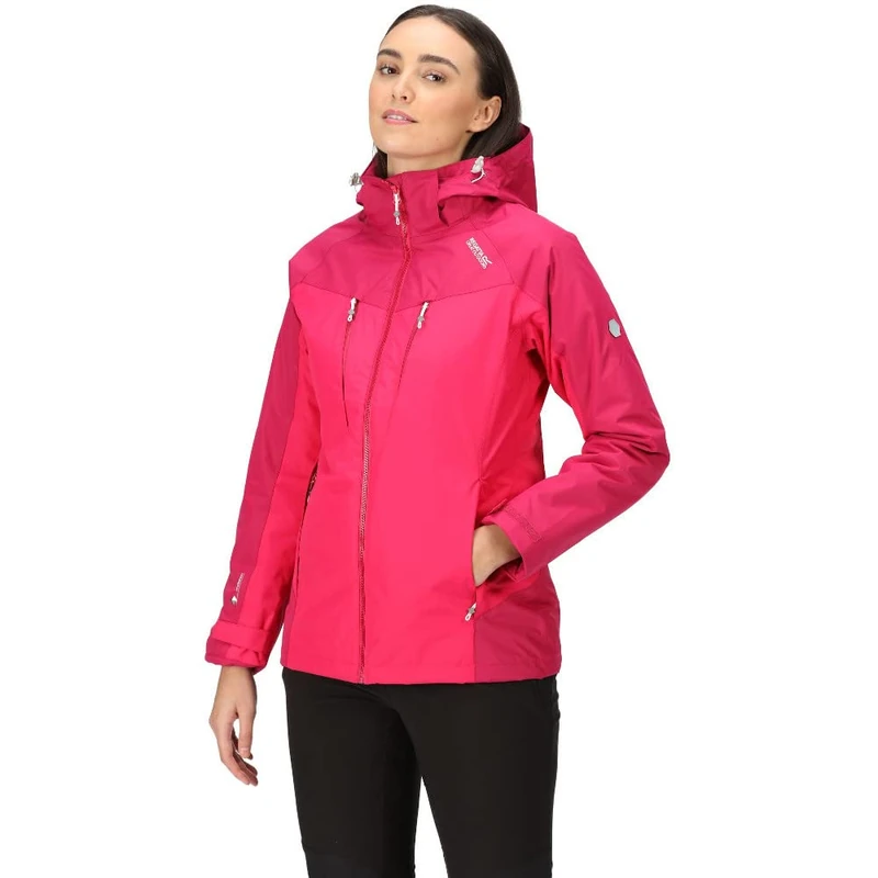Regatta Calderdale Women's Winter Jacket Waterproof Insulated, PkPotion/Bry, 20