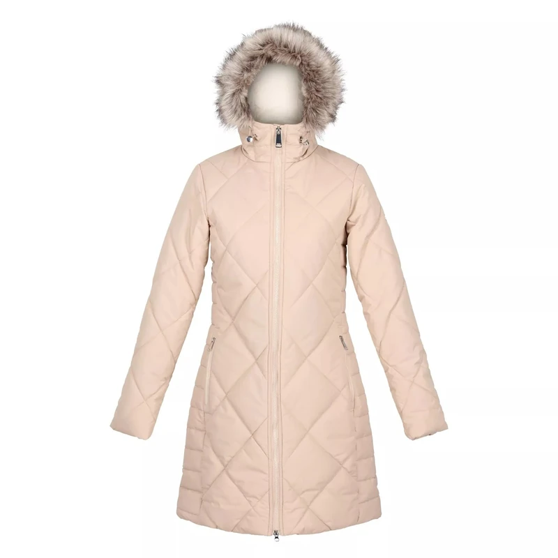 Regatta Womens/Ladies Fritha II Insulated Parka (10 UK) (Moccasin Brown)