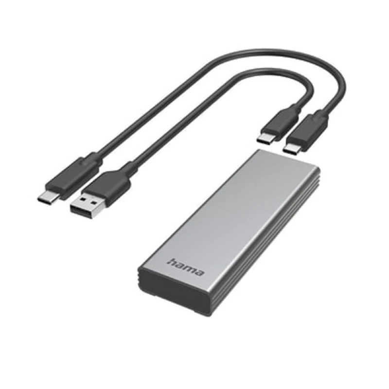 Hama USB hard disk housing for M.2 SATA and NVMe SSD hard disks - Image 1