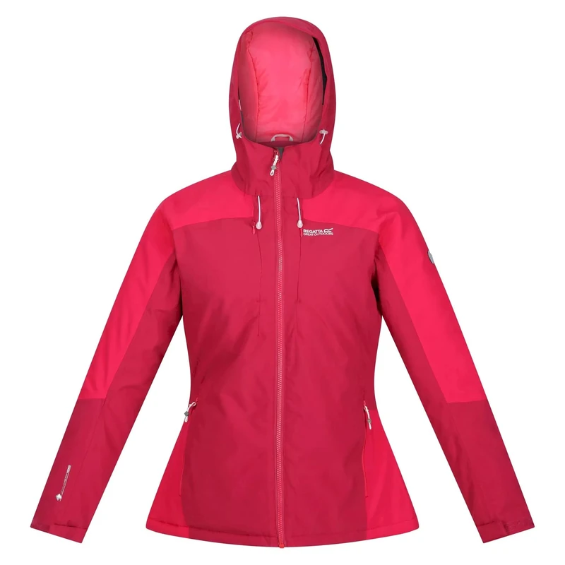 Regatta Highton Striii Women's Waterproof Insulated Jackets, Berry/PkPotn, XS