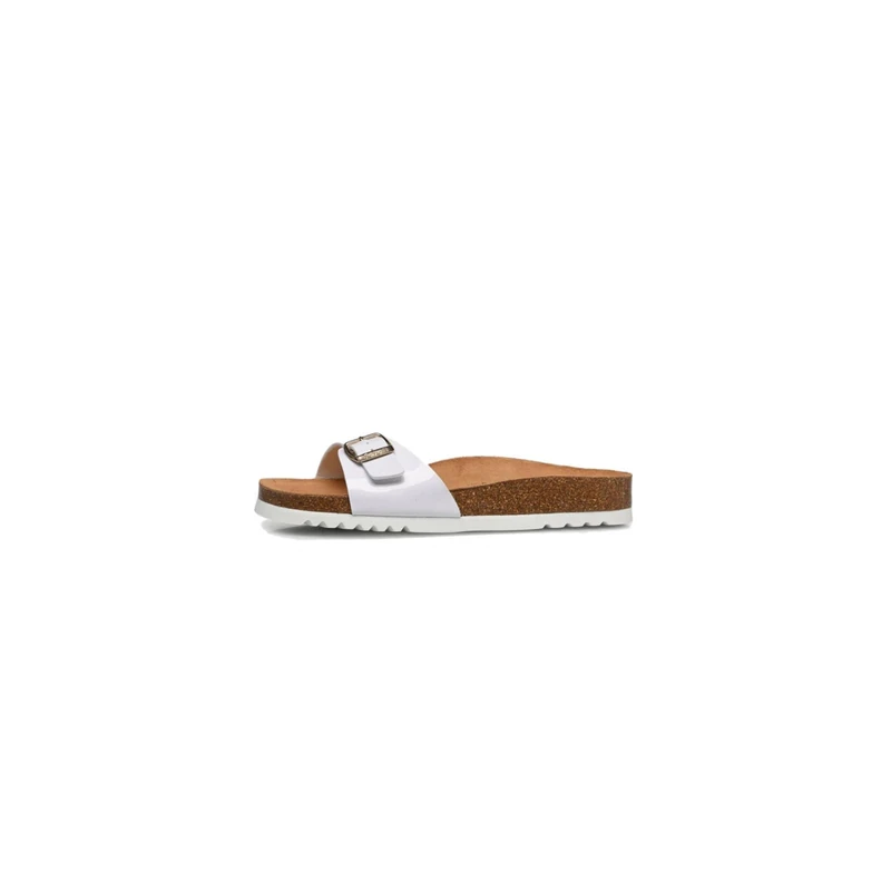 Scholl Women's Estelle Sandal, White., 4 UK