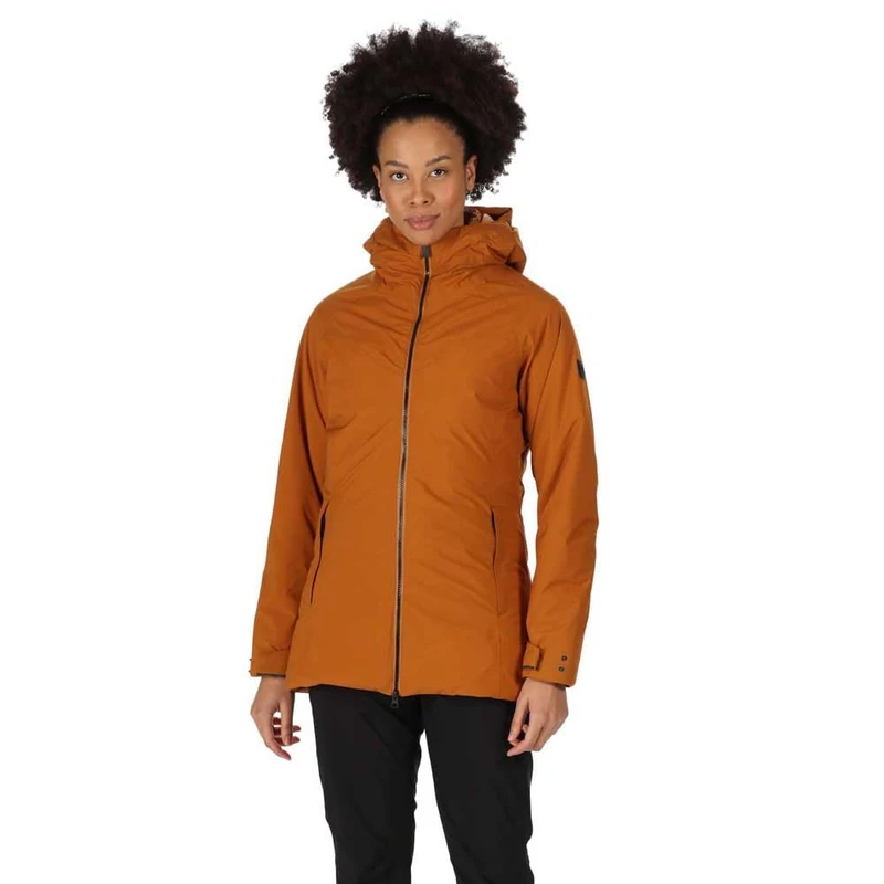 Regatta Womens/Ladies Sanda II Waterproof Jacket (12 UK) (Copper Almond)
