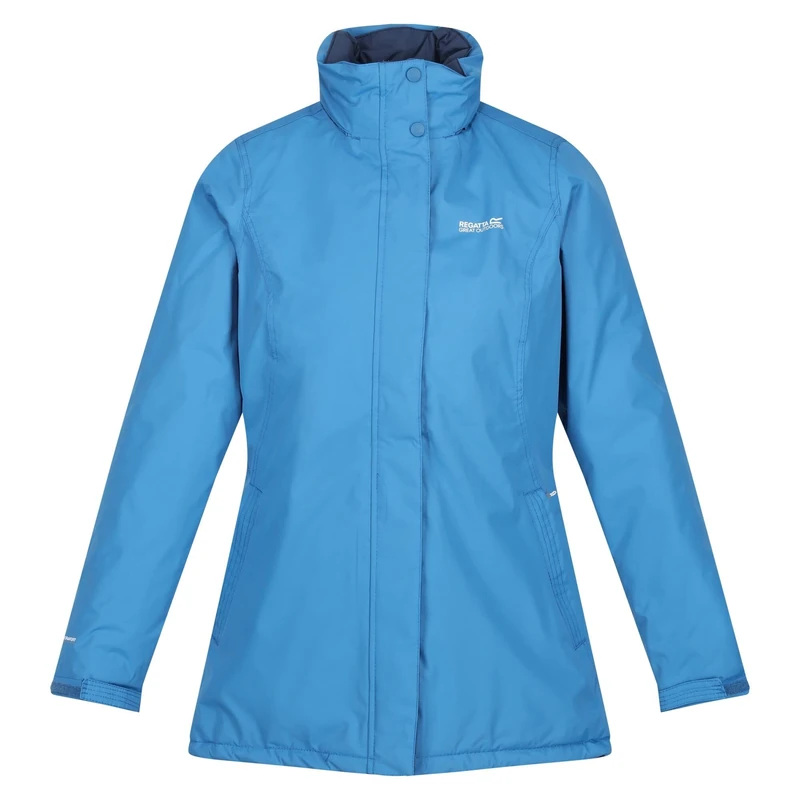 Regatta Women's Blanchet Ii Jackets Waterproof Insulated, VallartaBlue, 14 UK