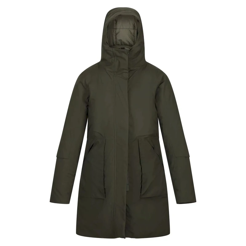Regatta Women's Yewbank Ii Jackets Waterproof Insulated, Dark Khaki, 18 UK - Image 1