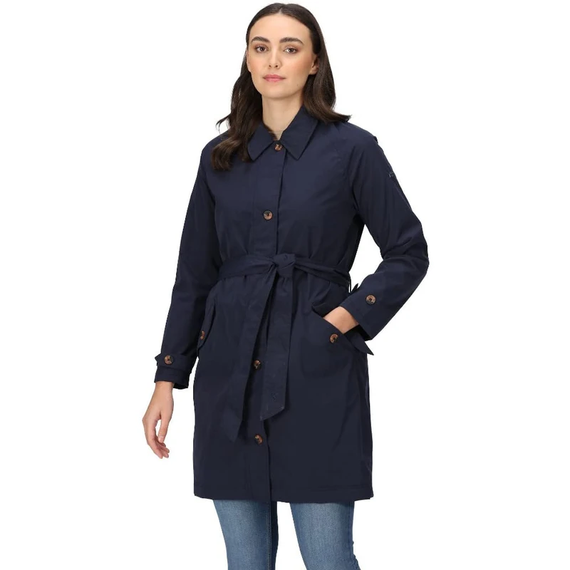 Regatta Womens/Ladies Giovanna Fletcher Collection - Madalyn Trench Coat (12 UK) (Navy)