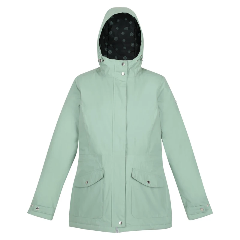 Regatta Women's Brigida Jackets Waterproof Insulated, Basil, 14 UK