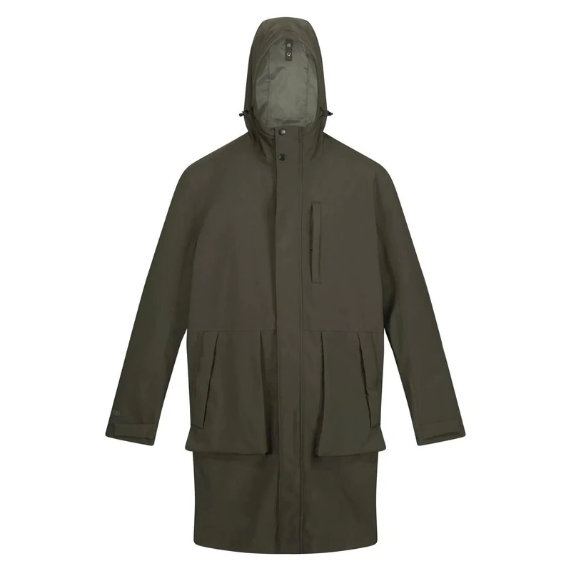 Regatta Mens Alessandro 3 in 1 Parka (S) (Dark Khaki)