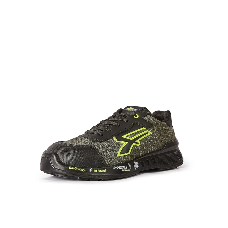 U-POWER RED LEVE ROBIN, Safety Shoes, Lightweight Anti Puncture Unisex Trainers, Bast Sole, Infinergy Insert, with Aluminium Toe Caps ( 41)