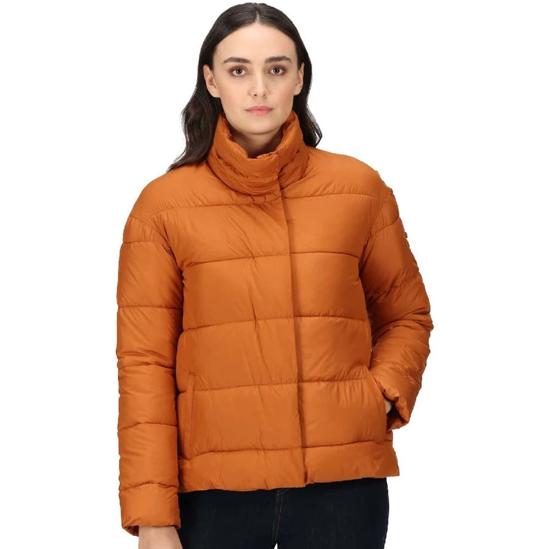 Regatta Womens/Ladies Raegan Puffer Jacket (8 UK) (Copper Almond) - Image 1