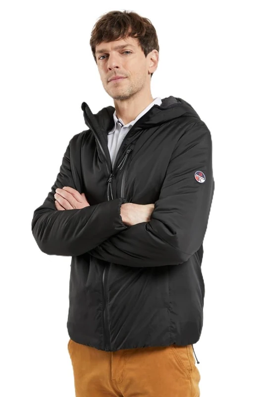 Bermudes Men's Harrow Jacket Waterproof Coat, Black, XXXXL