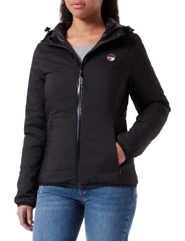 Bermudes Women's Ring Down Jacket, Black, UK 14