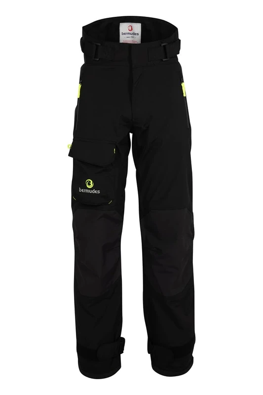 Bermudes Men's Venturi Pants Sweatpants, Black/Dark Grey, S