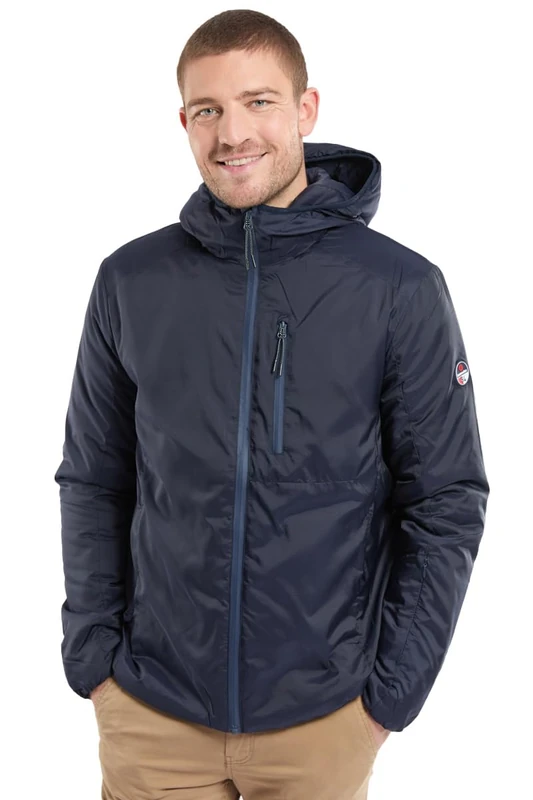 Bermudes Men's Harrow Jacket Waterproof Coat, Navy Blue, XXL - Image 1