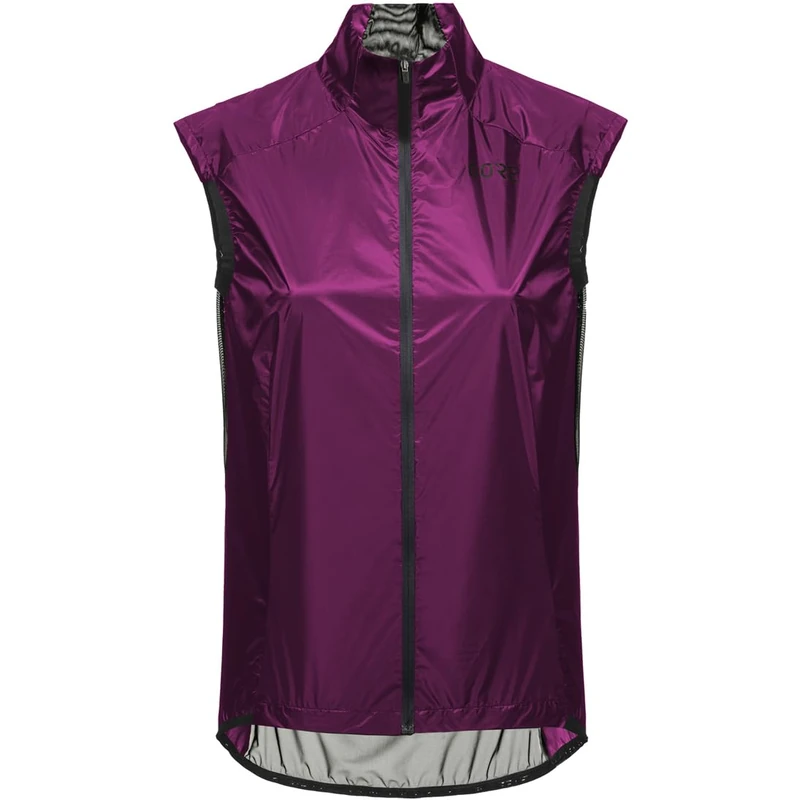 GORE WEAR Womens Ambient Vest, Process Purple/Black, 34 EU