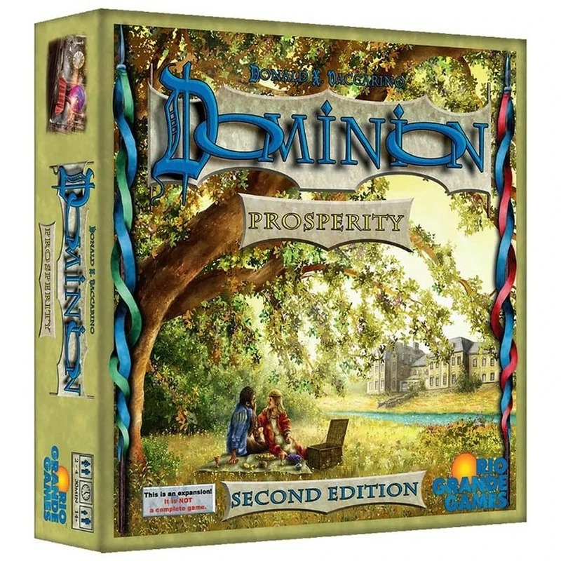 Rio Grande Games | Dominion: Prosperity 2nd Edition | Board Game Expansion | Ages 14+ | 2-4 Players | 30 Minutes Playing Time