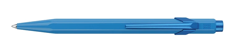 Caran d'Ache 849 Ballpoint Pen - Claim Your Style Edition 4 - Azure Blue, 7630002350648
