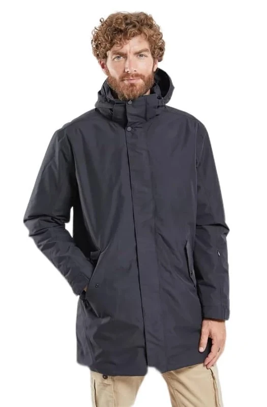 Bermudes Men's Hart Sympatex Parka, Black, XXXL