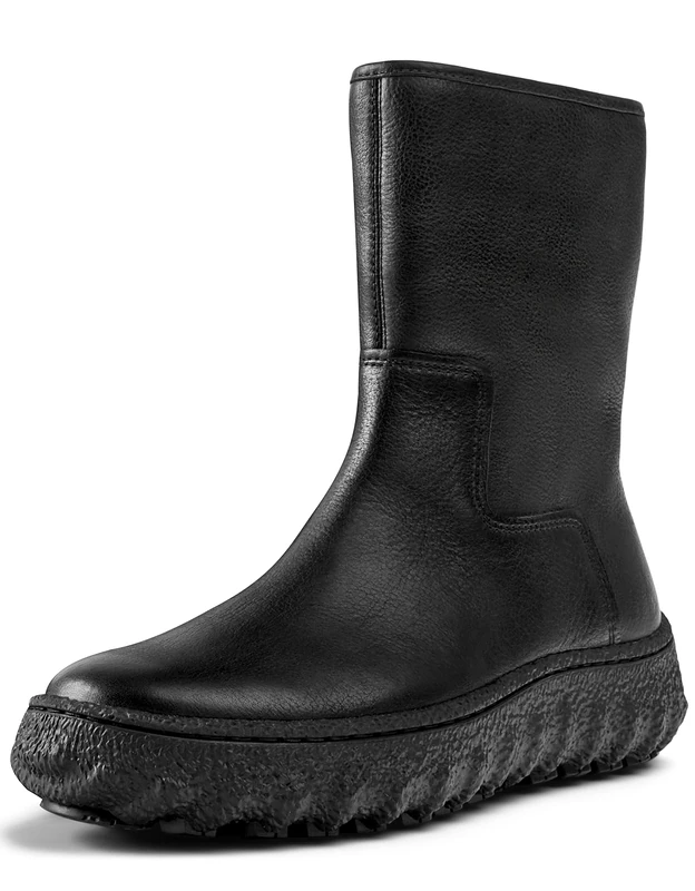 Camper Women's Ground Ankle Boots, Black 001, 5 UK