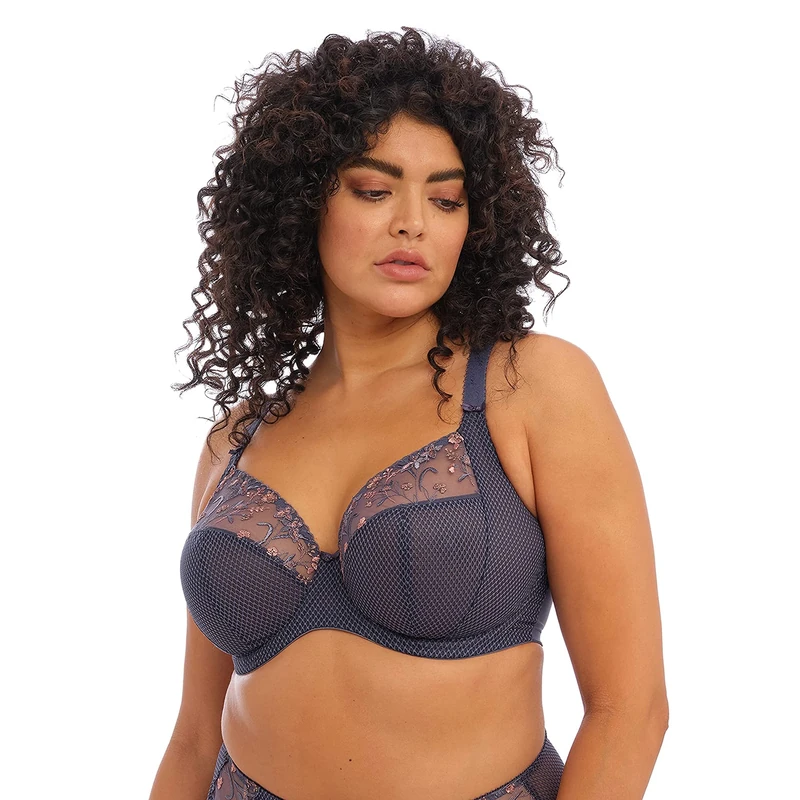 Elomi Charley T-Shirt Spacer Bra Storm Grey 40DD