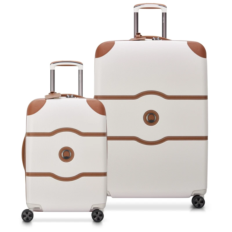 DELSEY PARIS Chatelet Air 2.0 Hardside Luggage with Spinner Wheels, Angora, 2 Piece Set 20/28, Chatelet Air 2.0 Hardside Luggage with Spinner Wheels