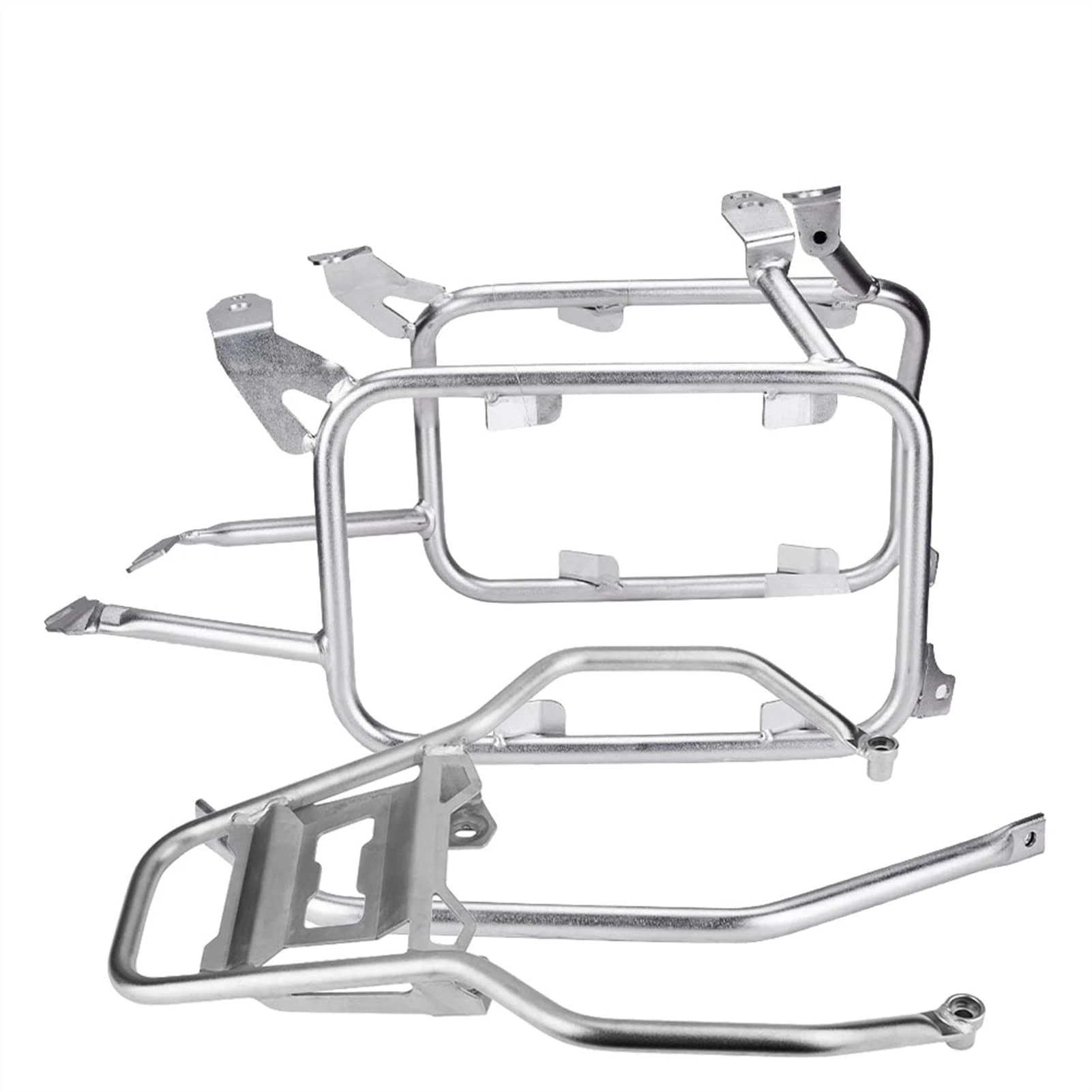 Pannier Rack For B&MW GS 1200 1250 LC Adv 2013 2014 2015 2016 2017 2018 2019 Stainless Steel Top Case Rack For B&MW R1250GS R1200GS LC (Color : A set)