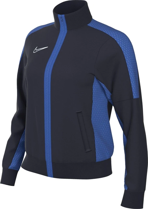 NIKE DR1686-451 W NK DF ACD23 TRK JKT K Jacket Women's OBSIDIAN/ROYAL BLUE/WHITE Size L - Image 1