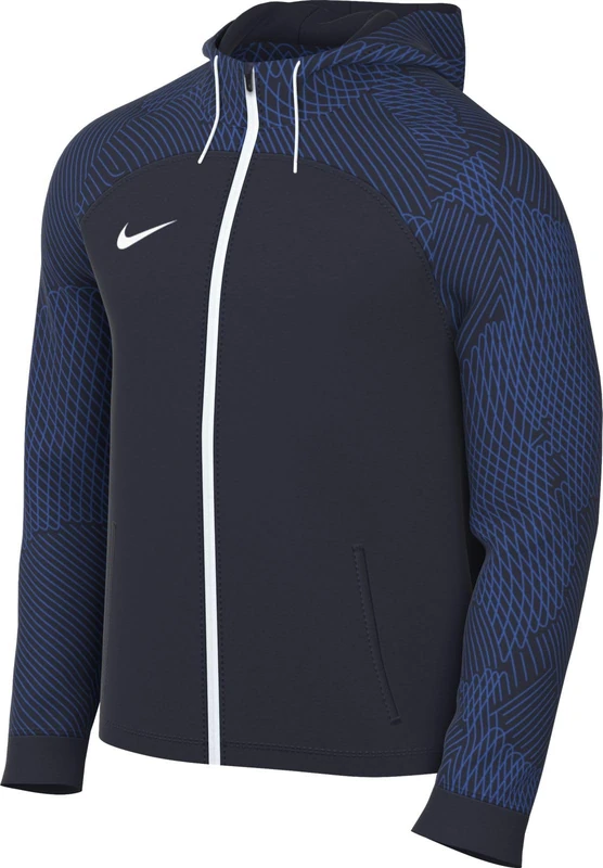 NIKE DR2571-451 M NK DF STRK23 HD TRK JKT K Jacket Men's OBSIDIAN/OBSIDIAN/ROYAL BLUE/WHITE Size L - Image 1