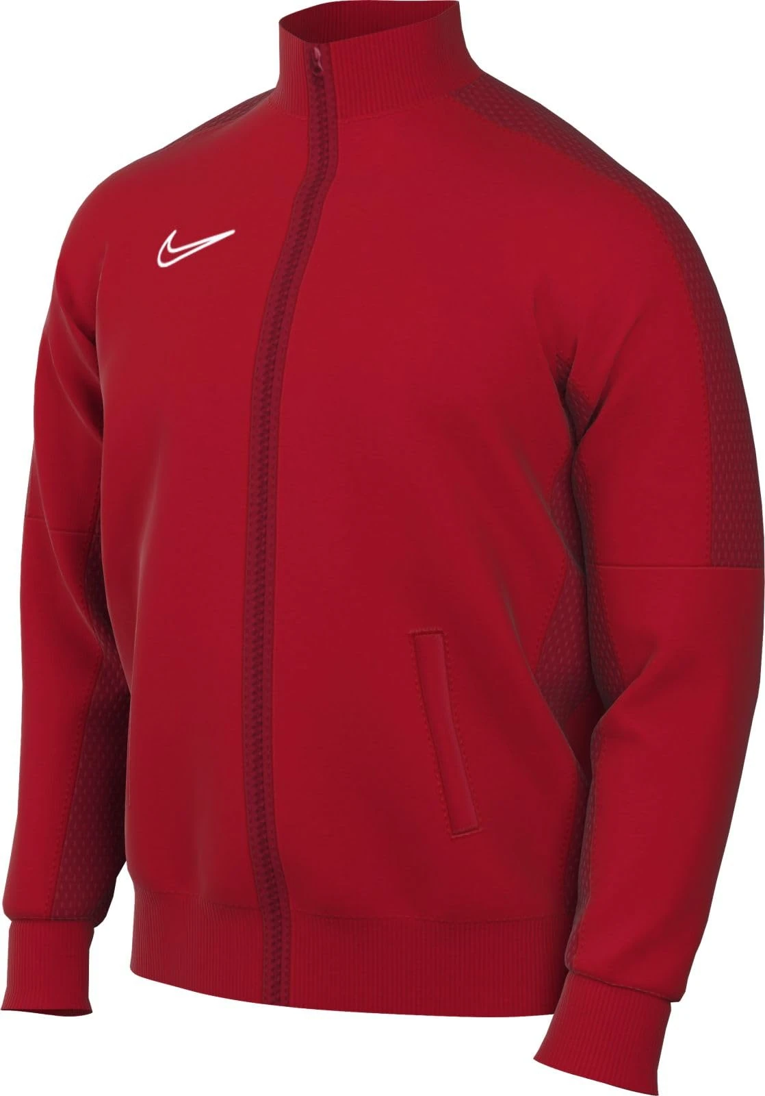 NIKE DR1681-657 M NK DF ACD23 TRK JKT K Jacket Men's UNIVERSITY RED/GYM RED/WHITE Size XL