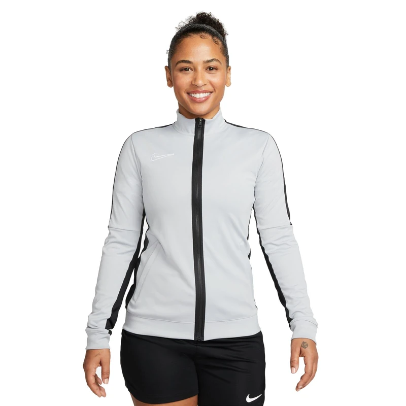 NIKE DR1686-012 W NK DF ACD23 TRK JKT K Jacket Women's WOLF GREY/BLACK/WHITE Size L