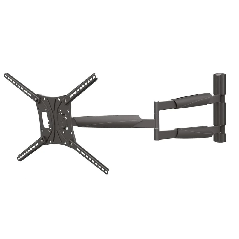 Barkan 102cm Long TV Wall Mount, 13-86 inch Full Motion Articulating - 4 Movement Flat/Curved Screen Bracket, Holds up to 60kg, Extremely Extendable, Fits LED OLED LCD