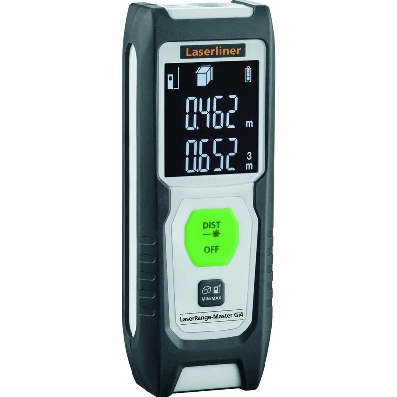 Laserliner laser rangefinder, Lasser Range Master Gi4, digital measuring device with 40 m measuring range, length, area and volume measurement - Image 1