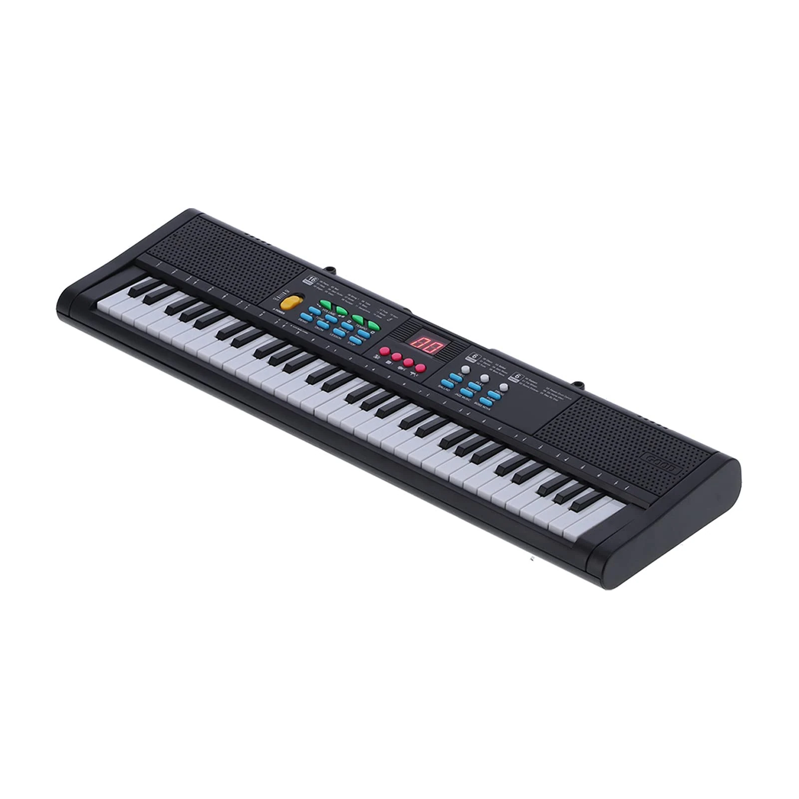 CUEI Electric Piano, 61 Keys Screen Keyboard Piano Digital Earphone Jack for Performance for Beginner Child Adult (CUEIm0eh6d2493778)