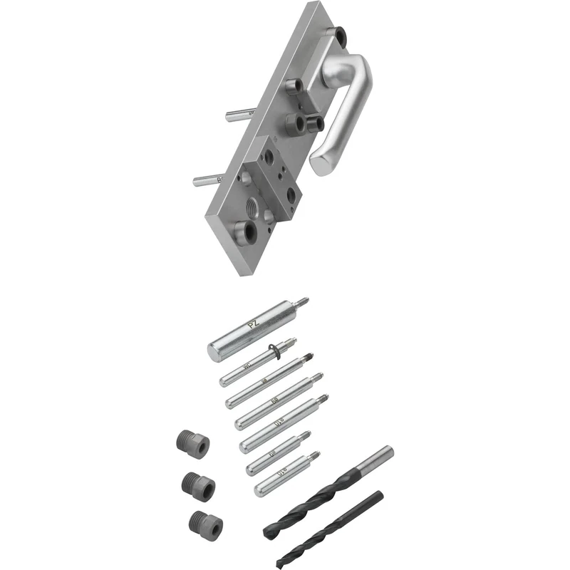 HOPPE 10749584 Drill Gauge Set, galvanised - Image 1