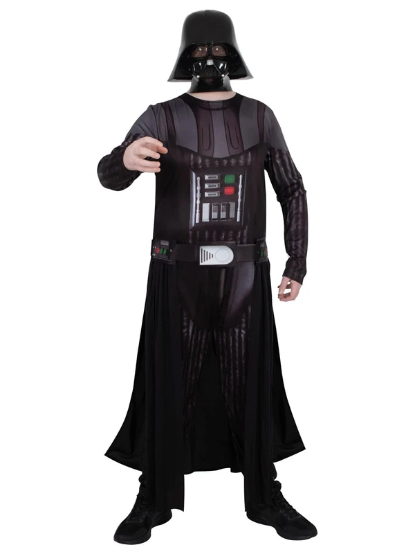 Rubies Official Star Wars Obi Wan Kenobi Series - Darth Vader Costume, Adult Fancy Dress, Size Standard Halloween, World Book Day
