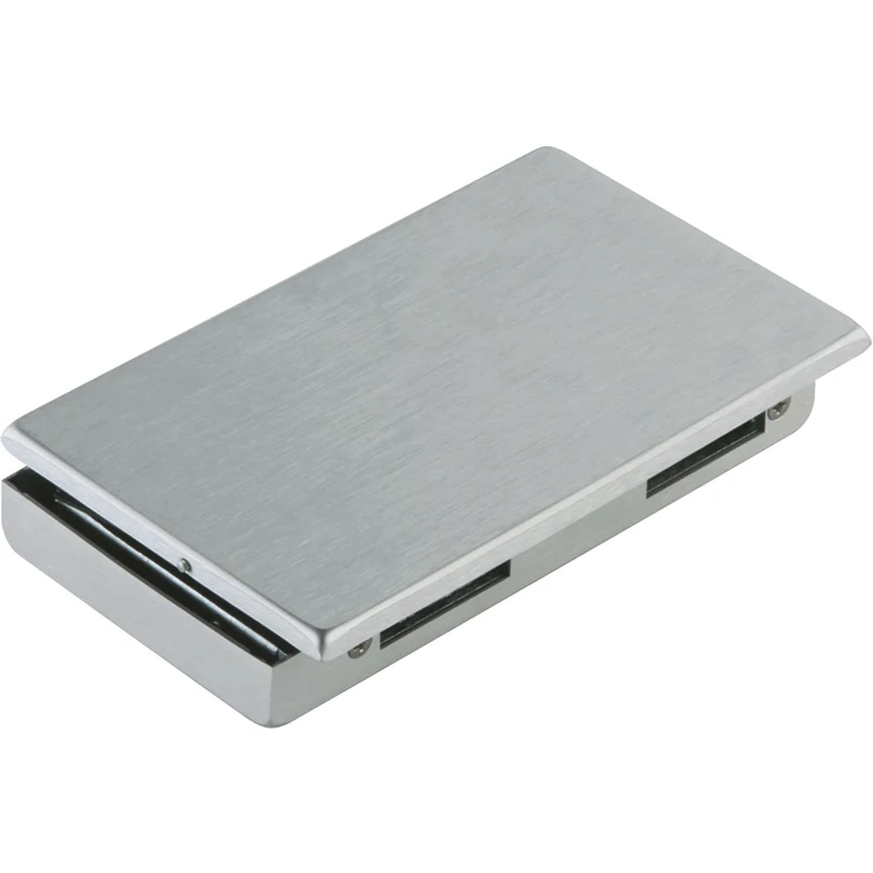 Dorma Glas Junior Office Glass Door Lock Glass Thickness 8-10 mm Right Glass Fitting Anodised Aluminium Silver