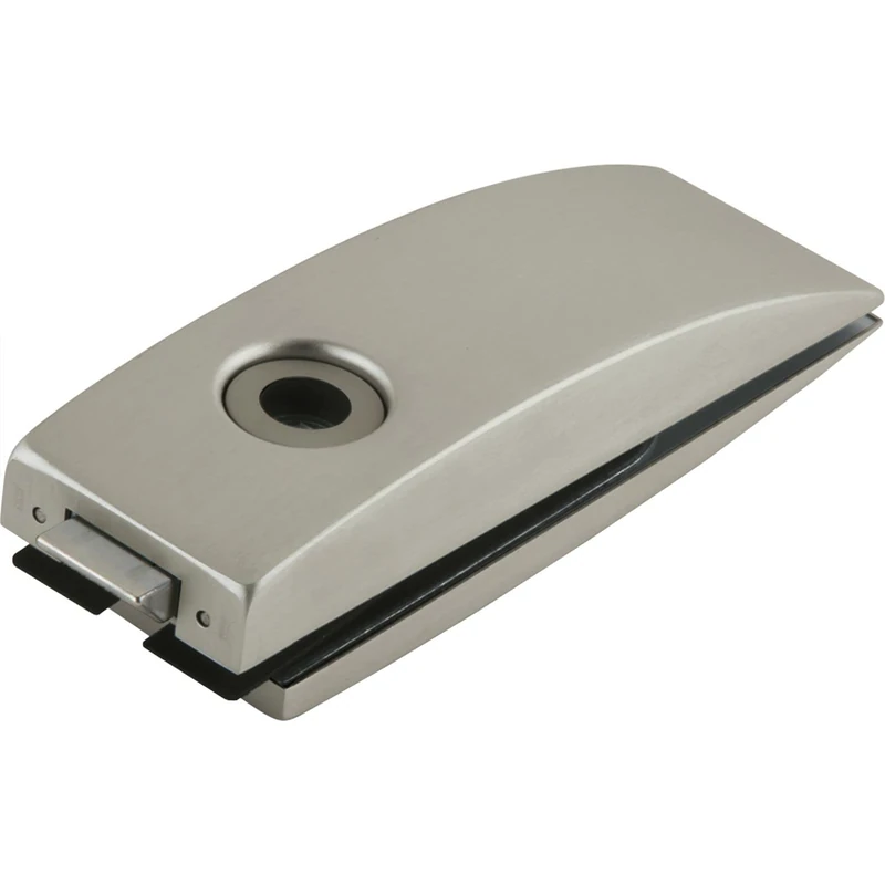 Dorma Glas Studio Arcos Glass Door Lock Unlockable Glass Thickness 8 mm Handle Hole Front Glass Fitting Aluminium Stainless Steel Effect