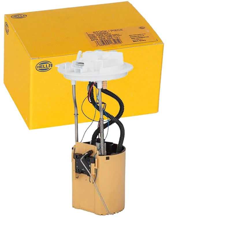 HELLA 8TF 358 303-201 Fuel Feed Unit - 12V - Electric - 4-pin connector - with gasket/seal