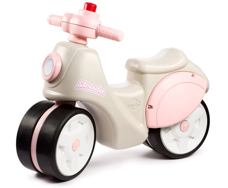 Falk - Scooter, 802S, Cream and Pink - Image 1