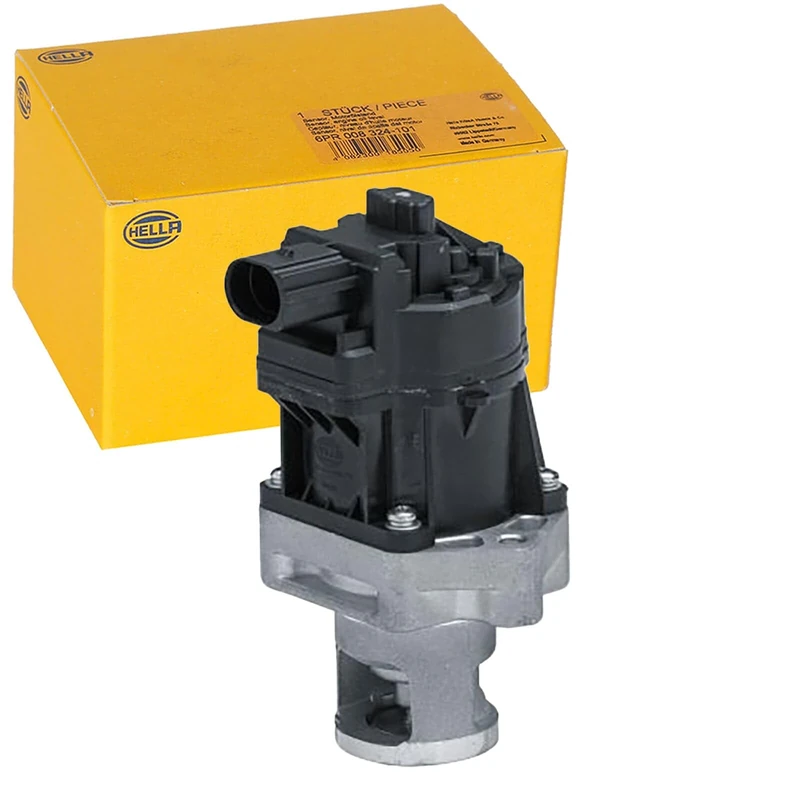HELLA 6NU 014 864-731 EGR Valve - 12V - Electric - 5-pin connector - with gasket/seal